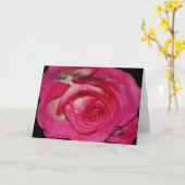 De Italiaanse Kaart van de Verjaardag voor Tante (Gele Bloem)