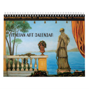 DE ITALIAANSE KALENDER ITALIË VAN DE KUNST