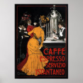 DE ITALIAANSE KOFFIE HEEFT EEN INSTANDAARDBEVOEGDH POSTER (Voorkant)