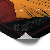 DE ITALIAANSE KOFFIE HEEFT EEN INSTANDAARDBEVOEGDH POSTER (Hoek)