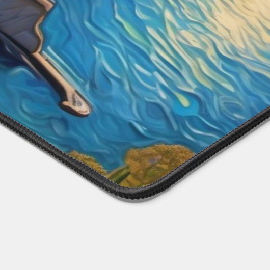 De Italiaanse kust van Amalfi Bureaumat (Hoek)