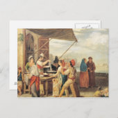 De Italiaanse markt Briefkaart (Voorkant / Achterkant)