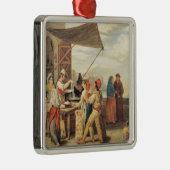 De Italiaanse markt Metalen Ornament (Rechts)