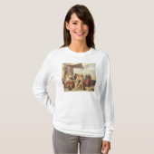 De Italiaanse markt T-shirt (Voorkant volledig)