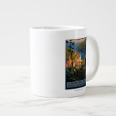 De Italiaanse Rivièra Grote Koffiekop (Voorkant rechts)