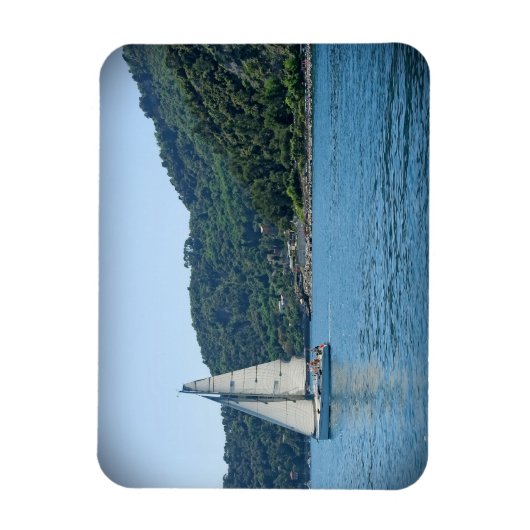 De Italiaanse Riviera - Magnet Magneet (Verticaal)