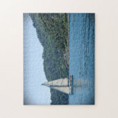 De Italiaanse Riviera-Portofino Puzzle Legpuzzel (Verticaal)