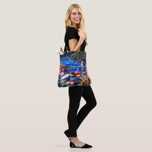 De Italiaanse schoudertas Tote Bag (Op model)
