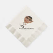 De Italiaanse Verfijning van het Servet van het (Hoek)