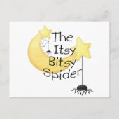 De itsy Bitsy Spider Briefkaart (Voorkant)