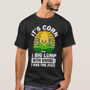 De Itu2019s kan een grote bobbel vormen met knoppe T-shirt