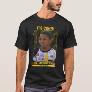 De Itu2019s kan een grote bobbel vormen met knoppe T-shirt