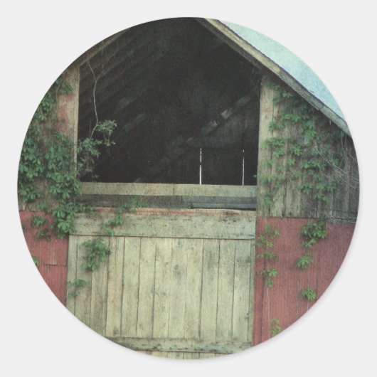 De Ivy Barn Ronde Sticker (Voorkant)