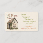 De Ivy Barn Studio visitekaart Visitekaartje (Voorkant)