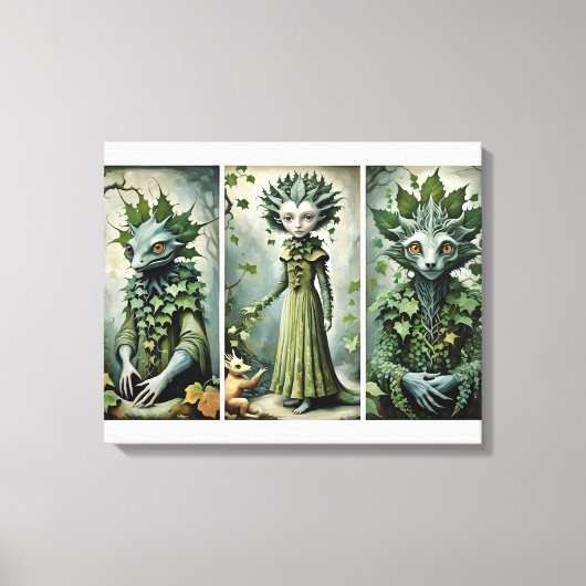 De Ivy's Canvas Afdruk (Voorkant)