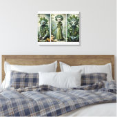De Ivy's Canvas Afdruk (Insitu (Slaapkamer))