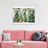 De Ivy's Canvas Afdruk (Insitu (Woonkamer))