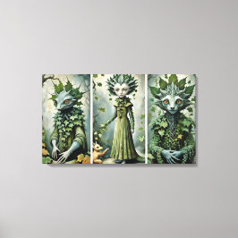 De Ivy's Canvas Afdruk