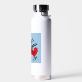 De "Ja, Jezus houdt van mij" waterfles (Links)