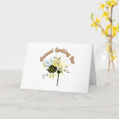 De jaarlijkse Bij van de Spelling Kaart (Gele Bloem)