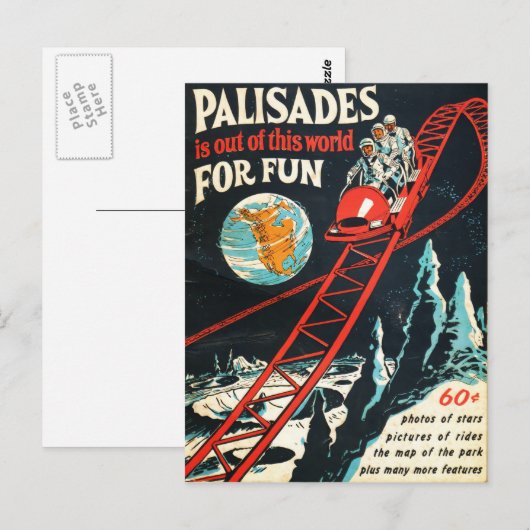 De jaarposter Palisades Briefkaart (Voorkant / Achterkant)