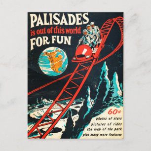 De jaarposter Palisades Briefkaart