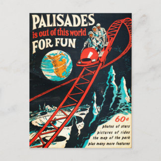 De jaarposter Palisades Briefkaart