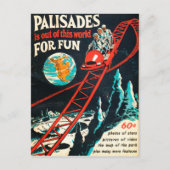 De jaarposter Palisades Briefkaart (Voorkant)