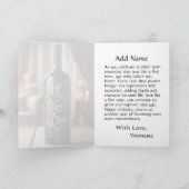 De jaartijd is als een fijne wijn kaart (Binnen)