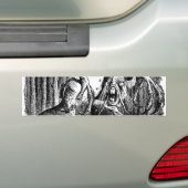De Jabberwocky Bumpersticker (Op auto)