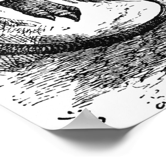 De Jabberwocky Poster (Hoek)