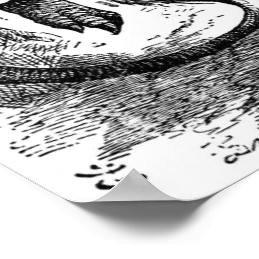 De Jabberwocky Poster (Hoek)