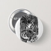 De Jabberwocky Ronde Button 5,7 Cm (Voorkant /achterkant)