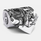 De Jabberwocky Stropdas (Opgerold)