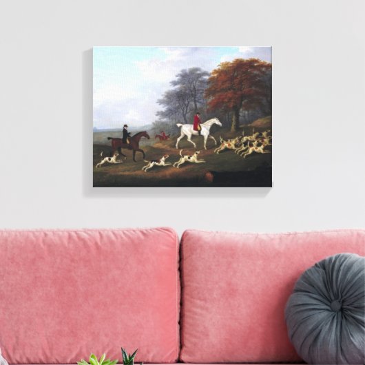 De Jacht Canvas Afdruk (Insitu (Woonkamer))