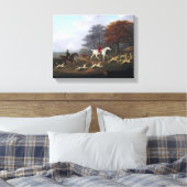 De Jacht Canvas Afdruk (Insitu (Slaapkamer))