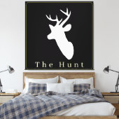 De Jacht een vertoning van de jagers Trophy Canvas Afdruk (Insitu (Slaapkamer))