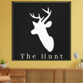 De Jacht een vertoning van de jagers Trophy Canvas Afdruk (Insitu (Woonkamer))