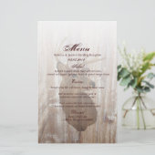 de jacht is gebaseerd op het huwelijksmenu . (Staand voorkant)