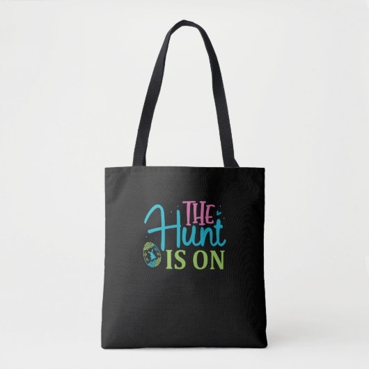De jacht is op leuk Pasen Tote Bag (Voorkant)