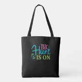De jacht is op leuk Pasen Tote Bag (Achterkant)
