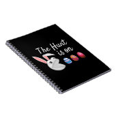 De jacht is op paasbunny Egg Hunt Notitieboek (Rechterzijde)