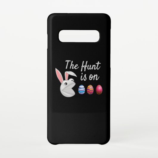 De jacht is op paasbunny Egg Hunt Samsung Galaxy Hoesje (Achterkant)