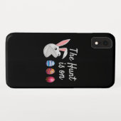 De jacht is op Paashaas Eierenschat Case-Mate iPhone Case (Achterkant (horizontaal))