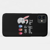 De jacht is op Paashaas Eierenschat Case-Mate iPhone Case (Achterkant (horizontaal))