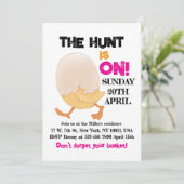 De jacht is op uitnodiging (Staand voorkant)