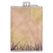 De jacht is over de cadeau voor aangepaste bruilof heupfles (Achterkant)