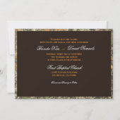 De jacht is over de uitnodiging tot het huwelijk v (Achterkant)