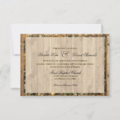 De jacht is over de uitnodiging tot het huwelijk v (Achterkant)