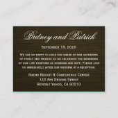 De jacht is over het jagen Camo Accommodatie Kaart (Achterkant)